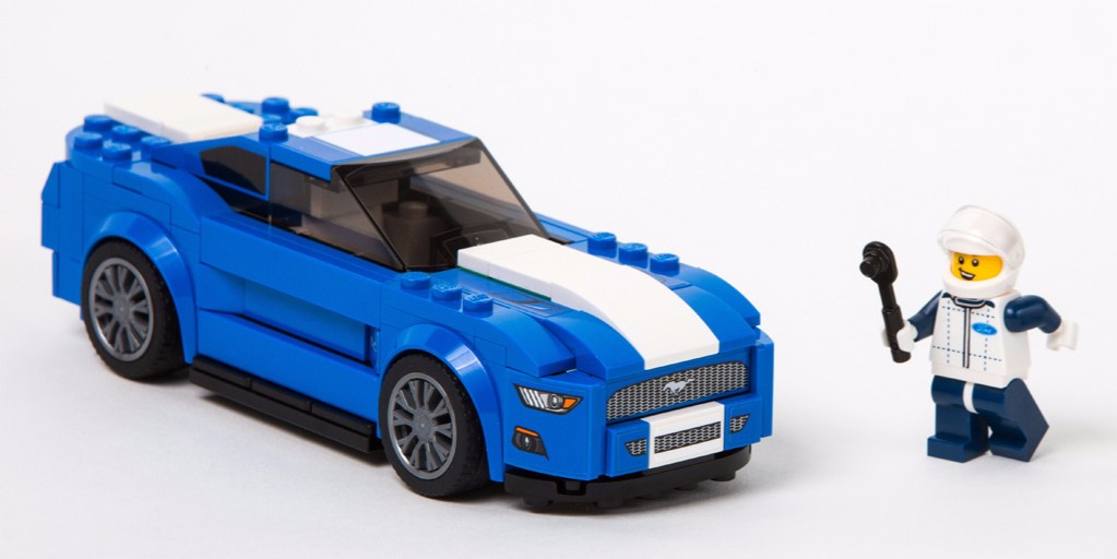 Ford Mustang LEGO kit